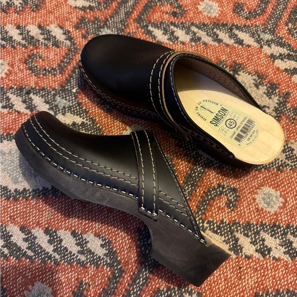 Simson Black Clogs - Picture 5 of 6